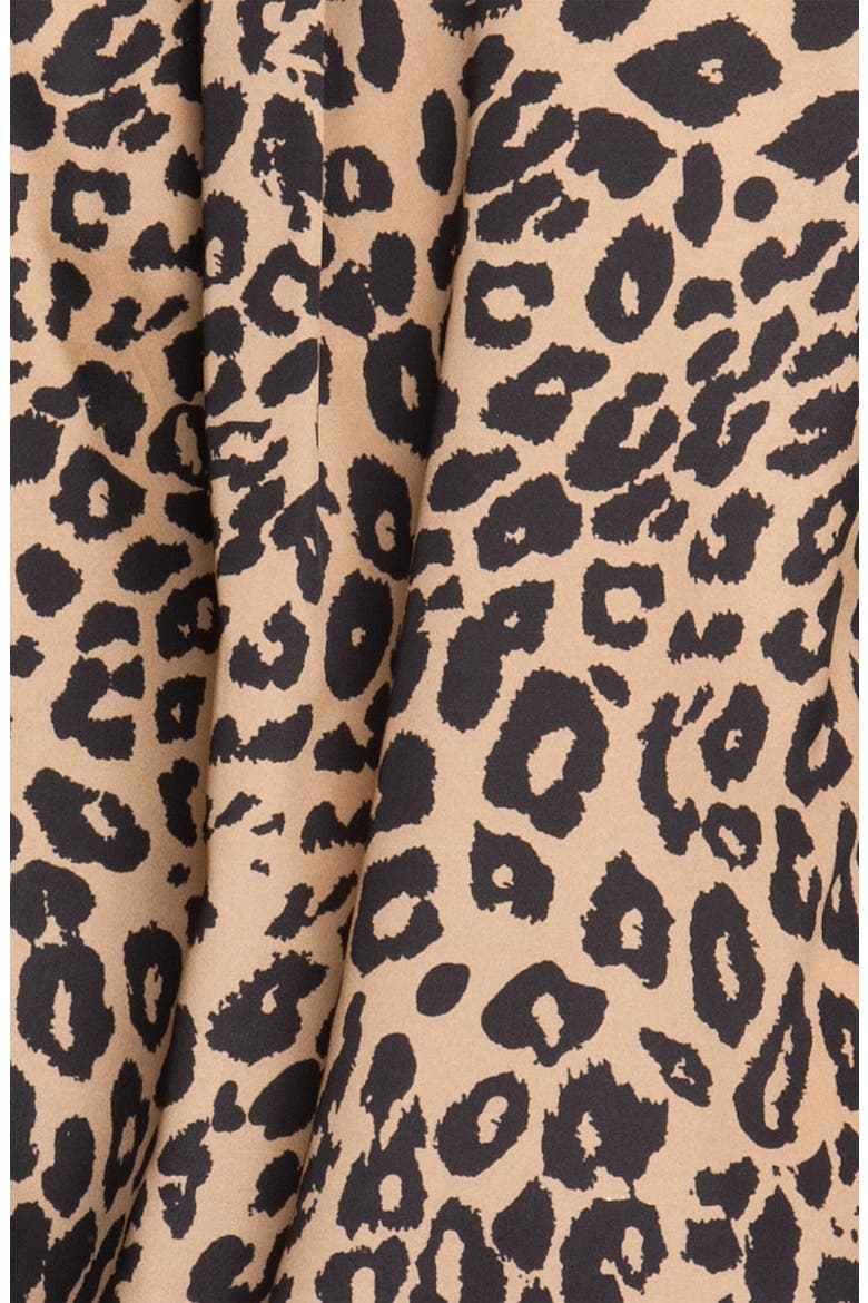 'Alexis' Leopard Print Shirt, Alternate, color, CAMEL LEOPARD