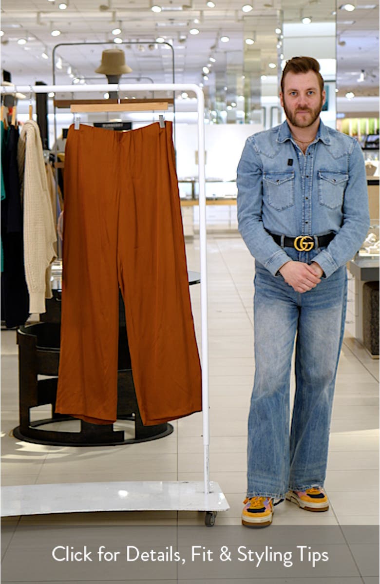 Satin Pull-On Pants, sales video thumbnail