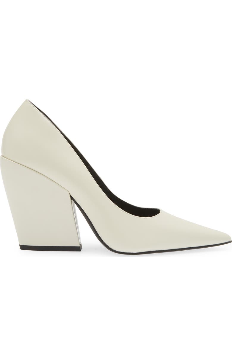 Rebecca Minkoff West Pointed Toe Pump, Alternate, color, White