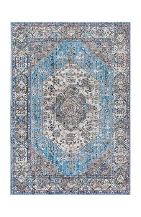 Kesan Vintage Medallion Area Rug