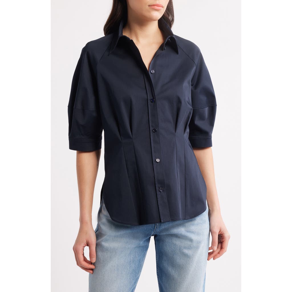 Hugo Boss Boss Belaurena Puff Elbow Sleeve Button-up Shirt