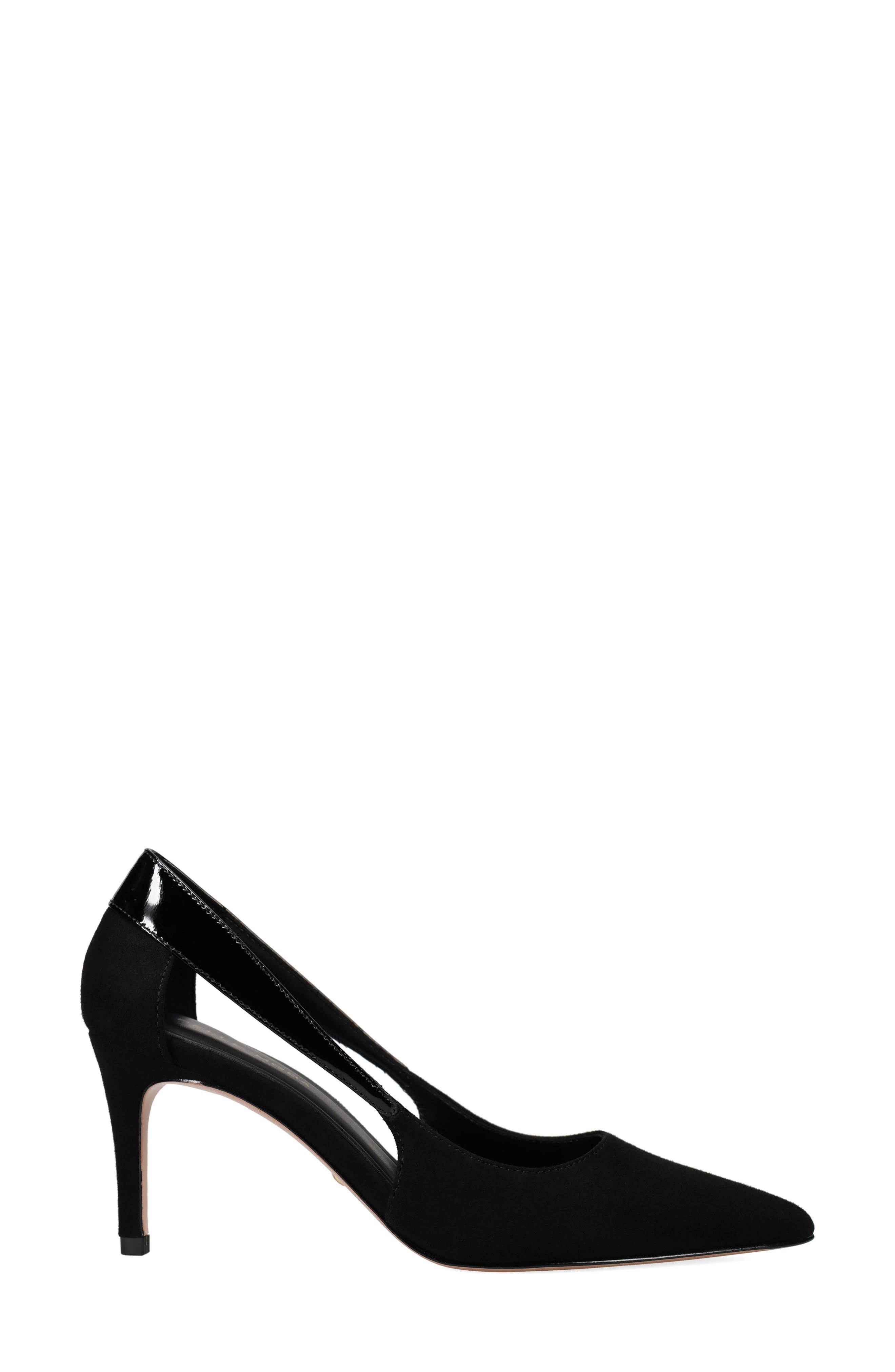 Pelle Moda Libby Pointed Toe Pump, Alternate, color, Black
