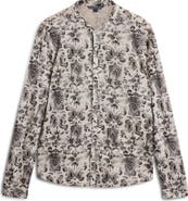 John Varvatos Padria Regular Fit Linen Button-Up Shirt