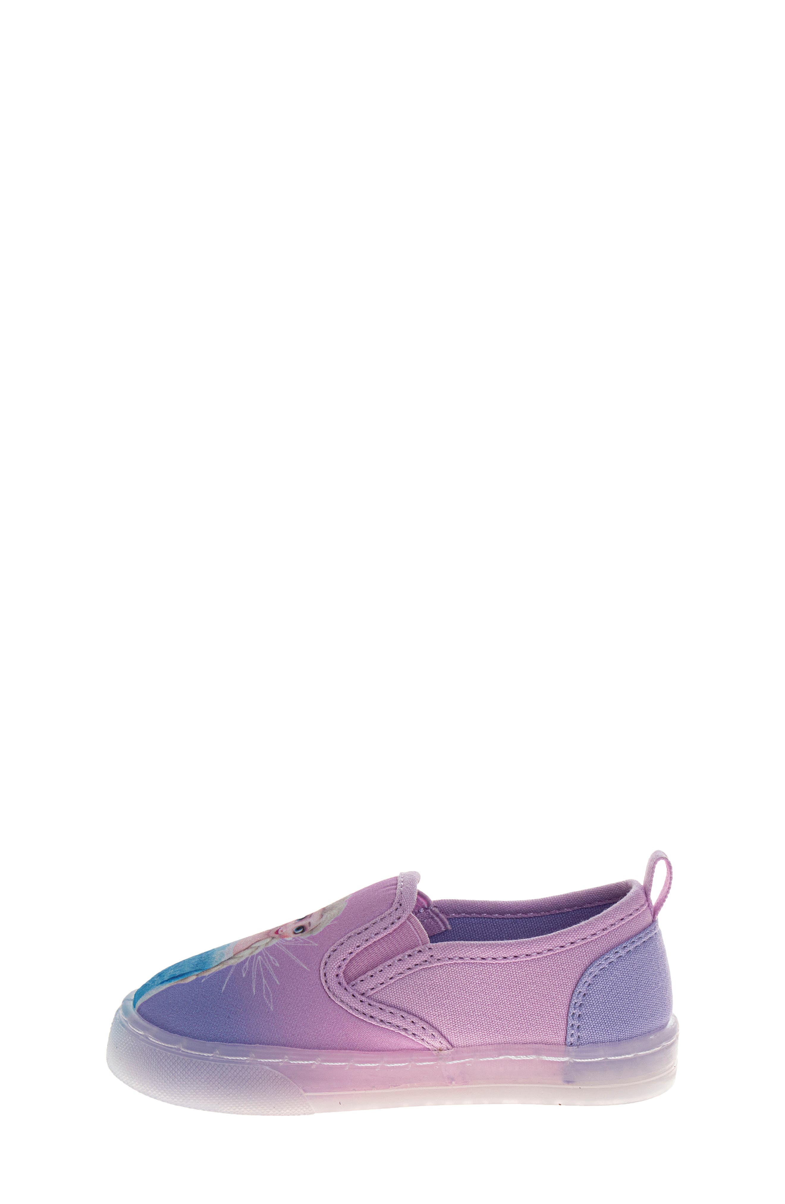 JOSMO x Disney<sup>®</sup> Kids' Frozen Elsa & Anna Mismatched Slip-On Sneaker, Alternate, color, 