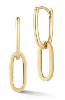 Ember Fine Jewelry Oval Ring Drop Earrings