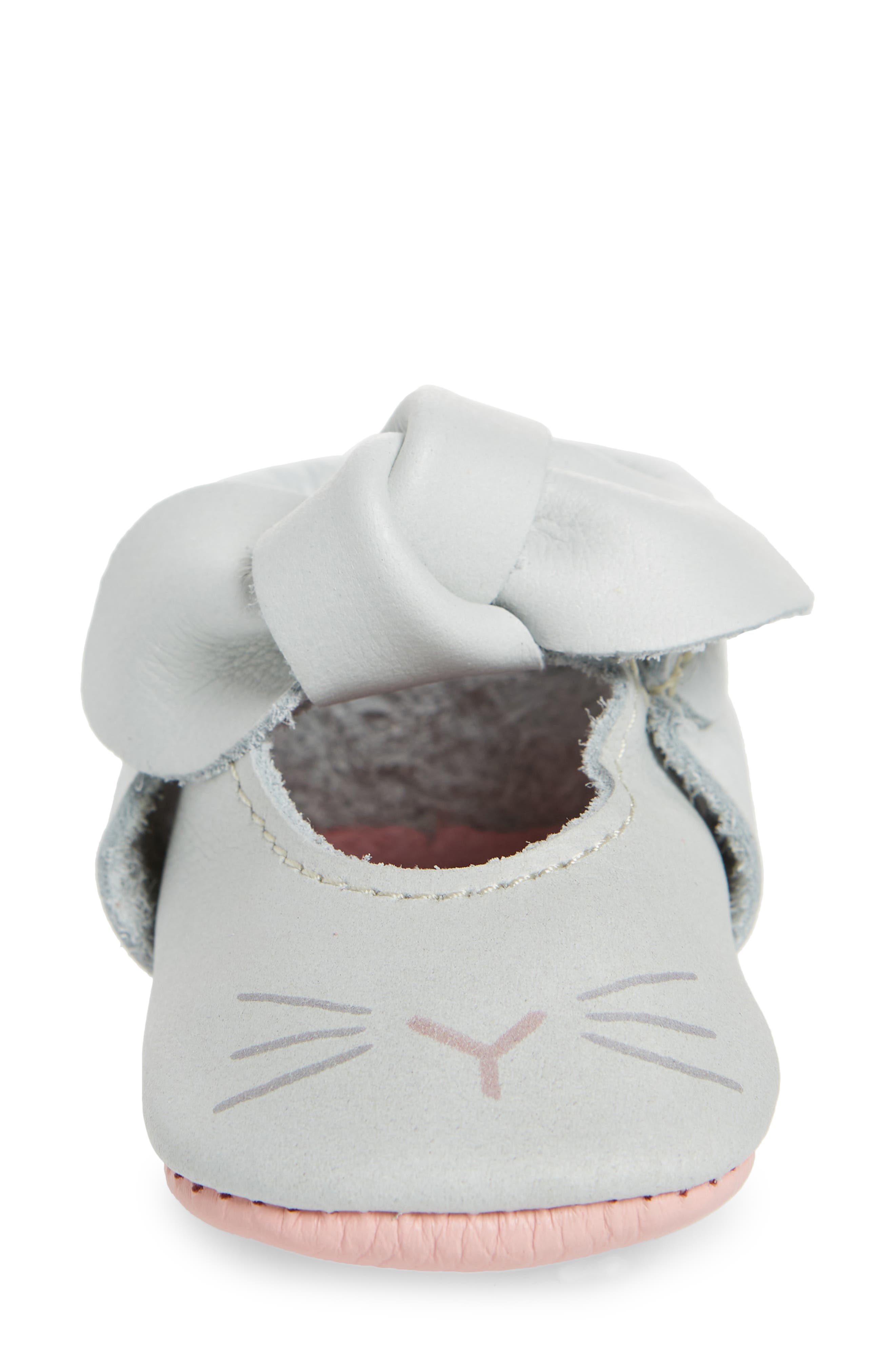 Freshly Picked Bow Crib Shoe, Alternate, color, 