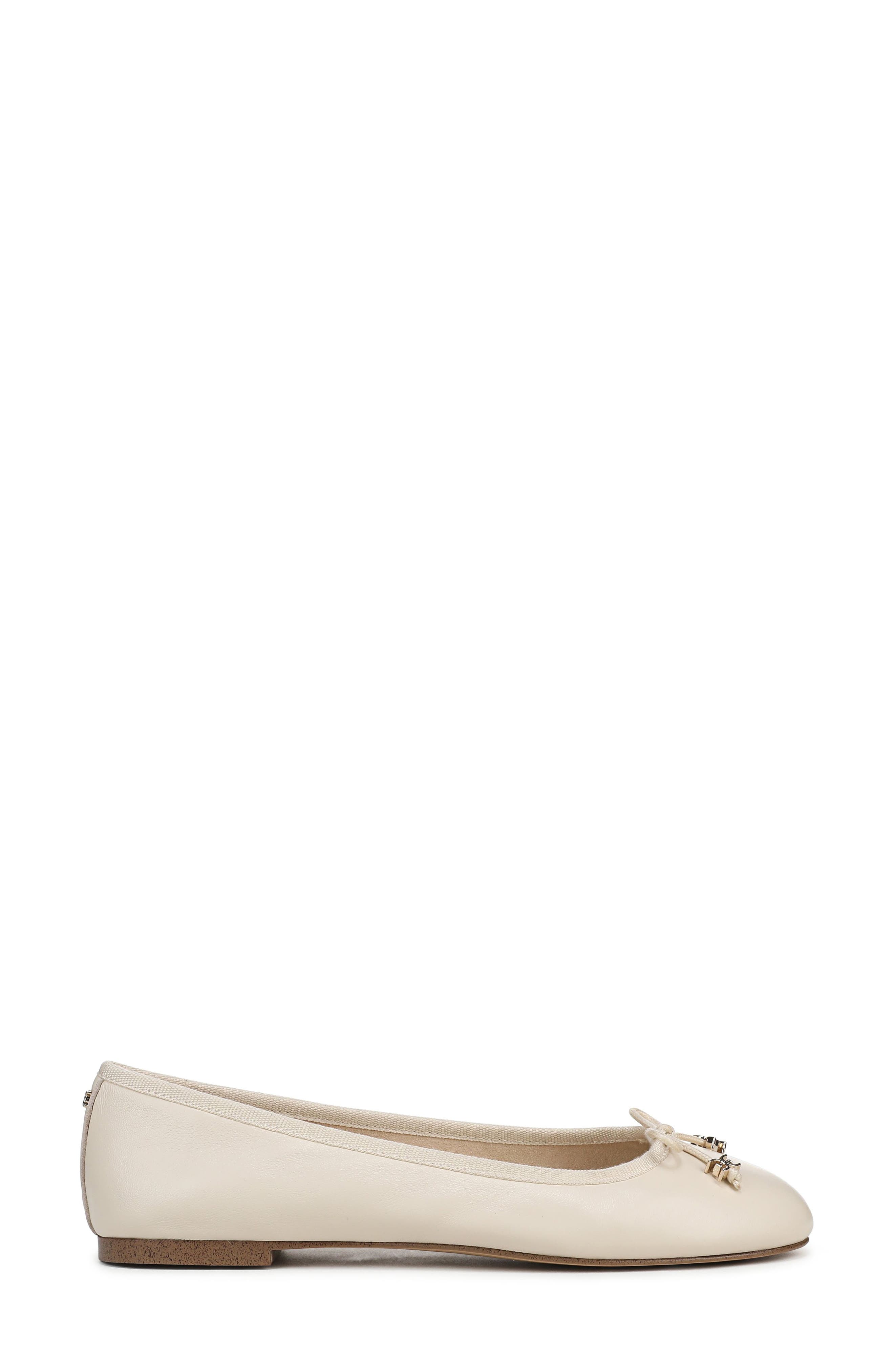 Sam Edelman Flora Ballet Flat, Alternate, color, Modern Ivory
