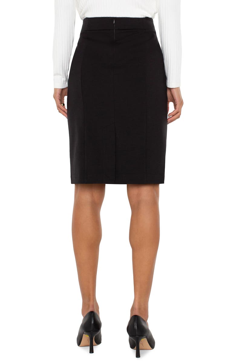 Liverpool Los Angeles Ponte Knit Pencil Skirt, Alternate, color, 