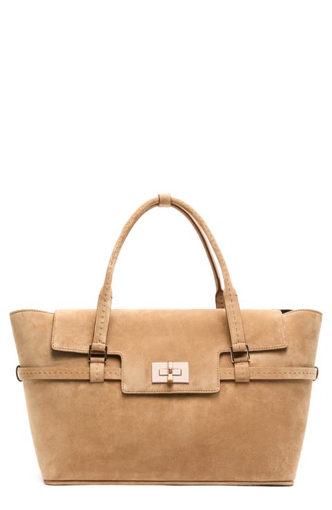 Margaux Soft Suede Tote