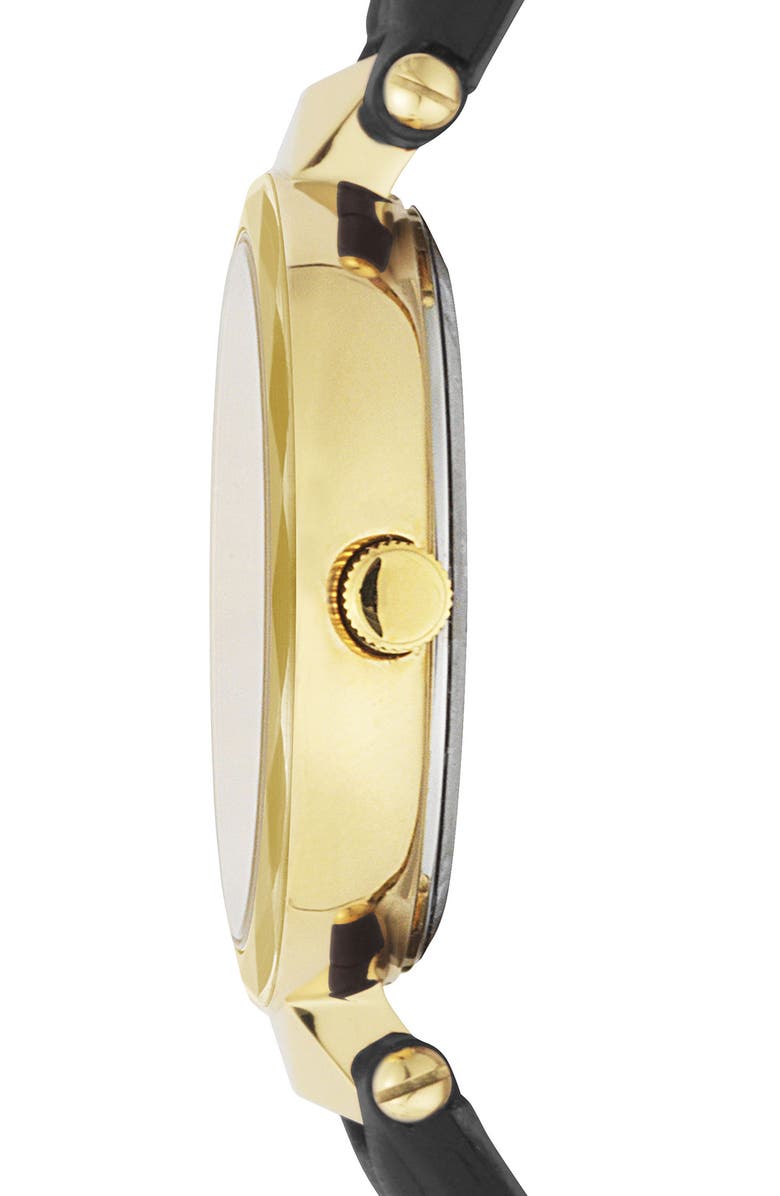 VERSUS Versace Convent Garden Leather Strap Watch, 32mm, Alternate, color,