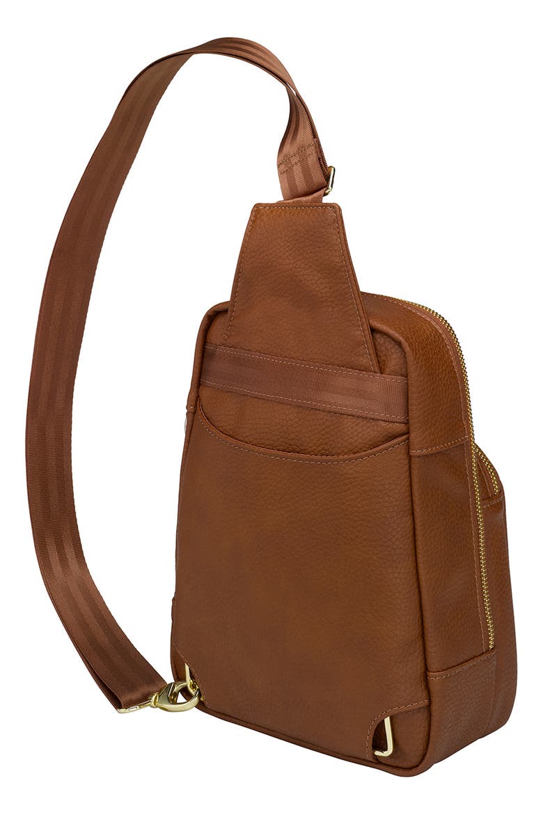 Crisscross Sling Bag, Alternate, color, CEDAR