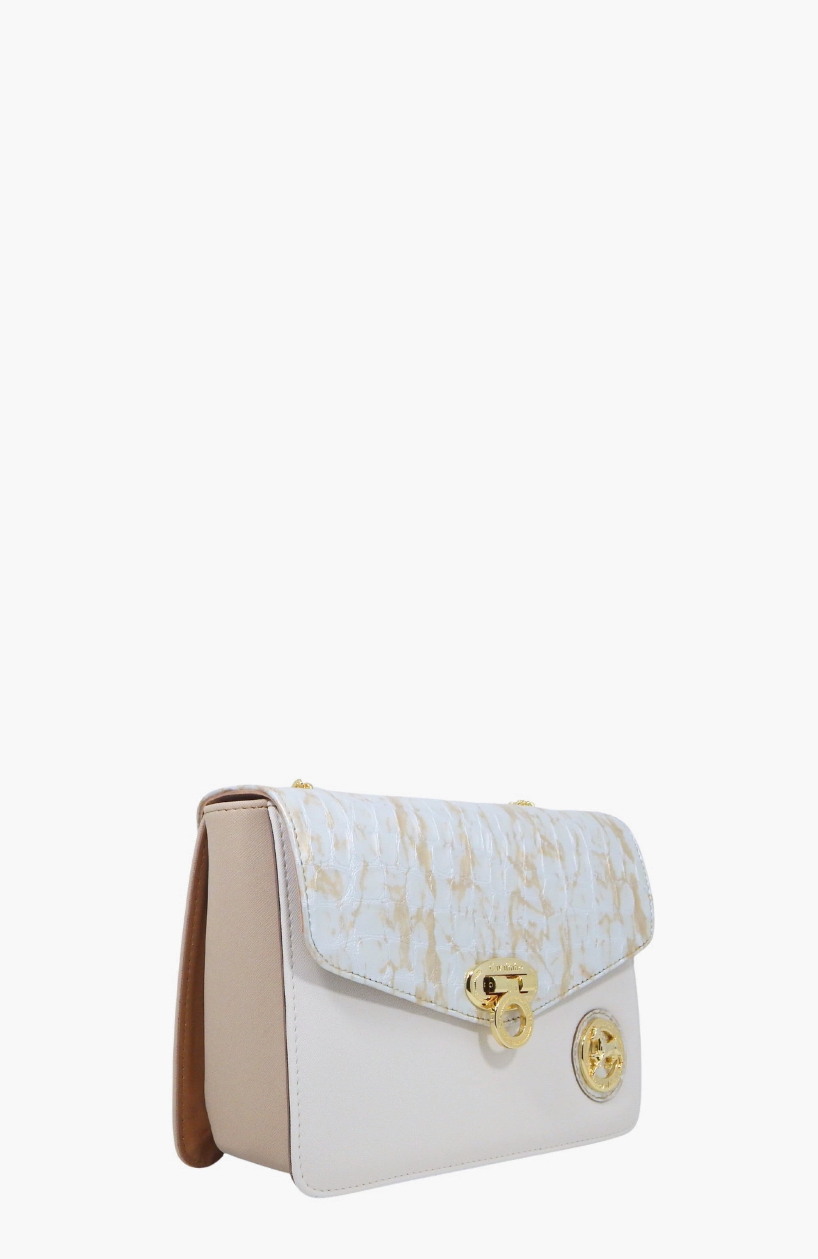 Mystic 260 Shoulder Bag, Alternate, color, Beige / White