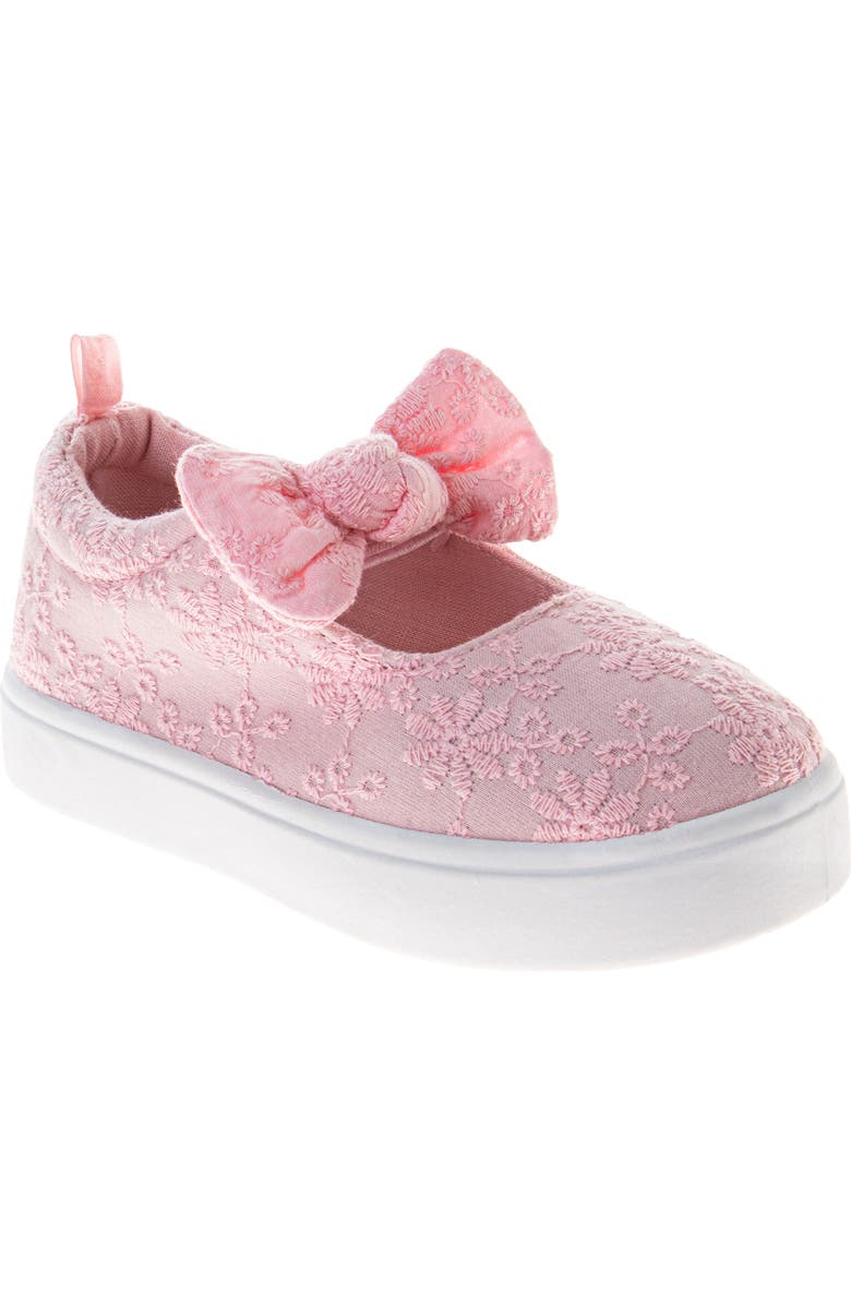 JOSMO Kids' Bow Sneaker, Main, color, Light Pink