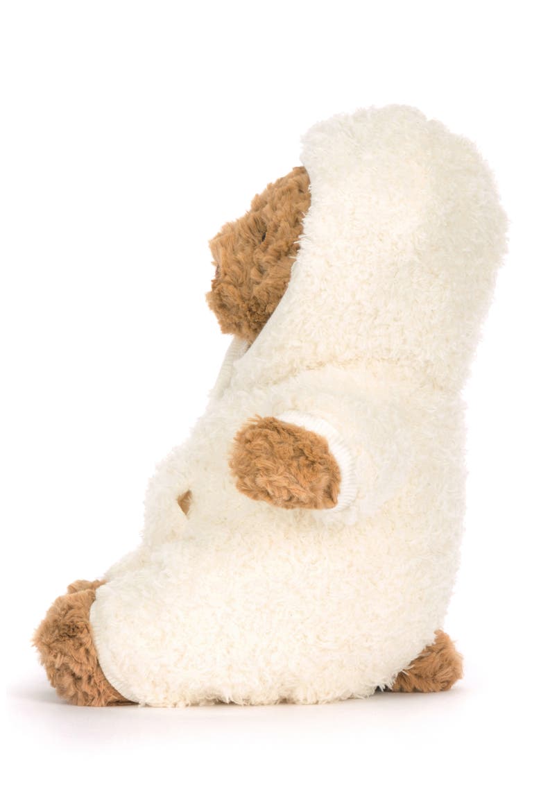Bartholomew Bear All-in-One Outfit Plushie, Alternate, color, BROWN