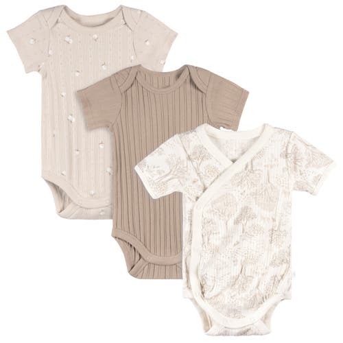 Just Born Kids'  Assorted 3-pack Bodysuits In Multi