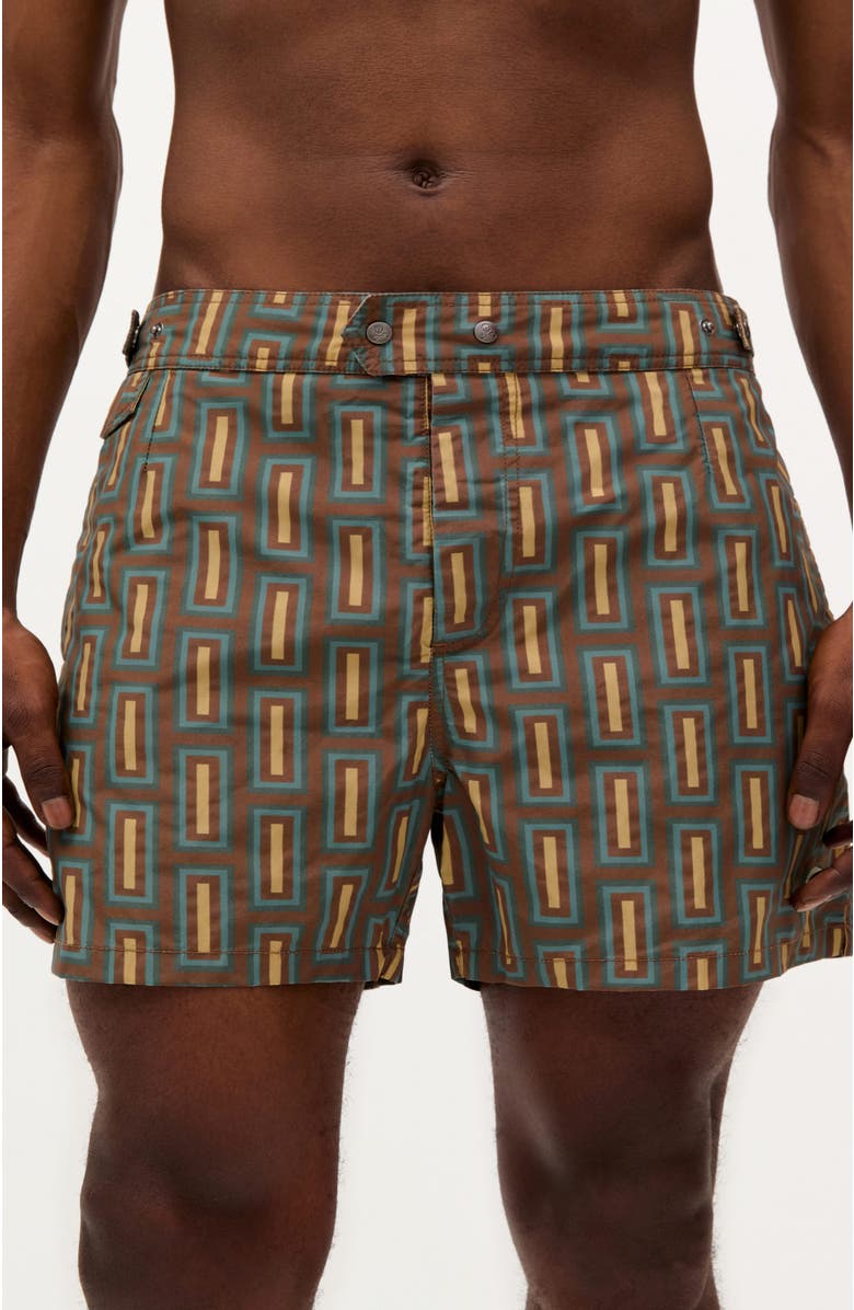 Scalpers Newport S Swimsuit, Main, color, Brown