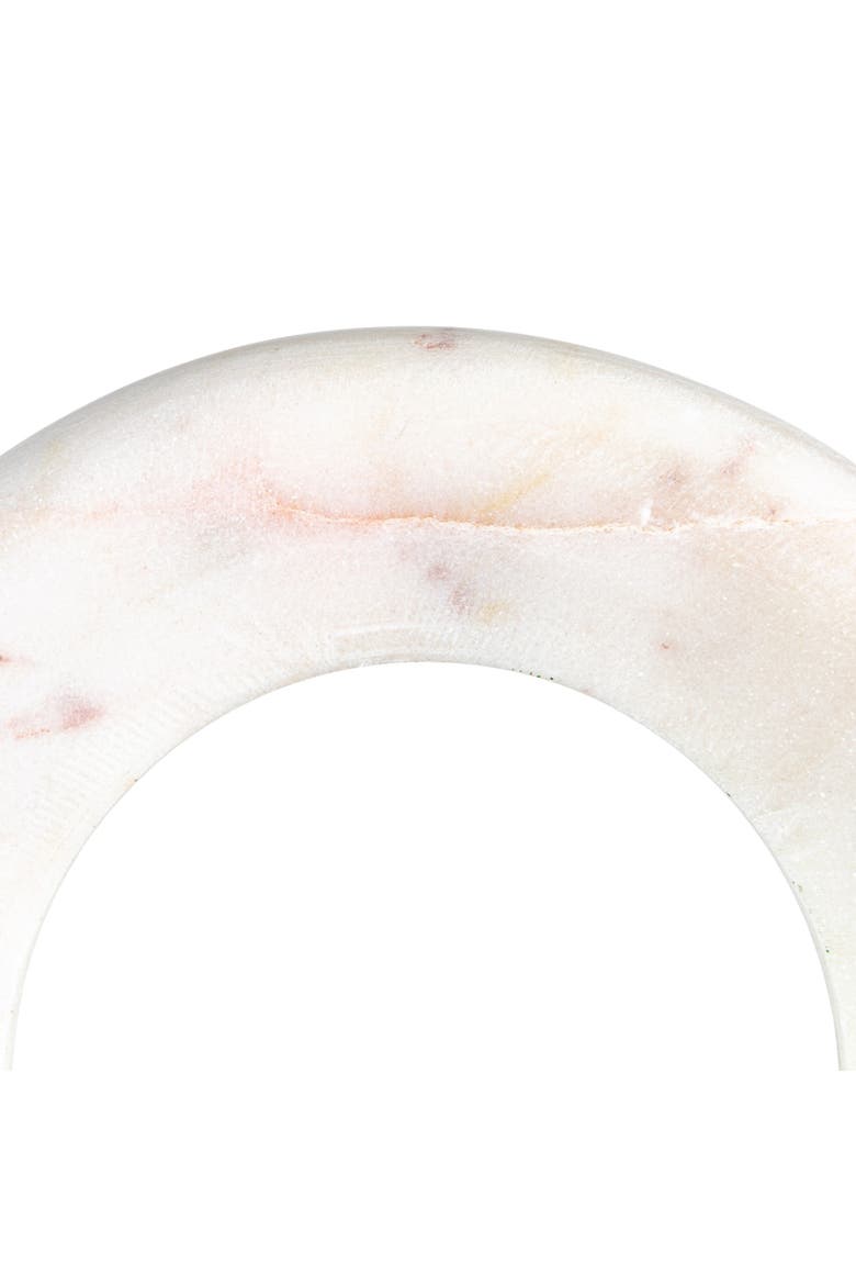 Marble Chain Décor, White, Alternate, color, White