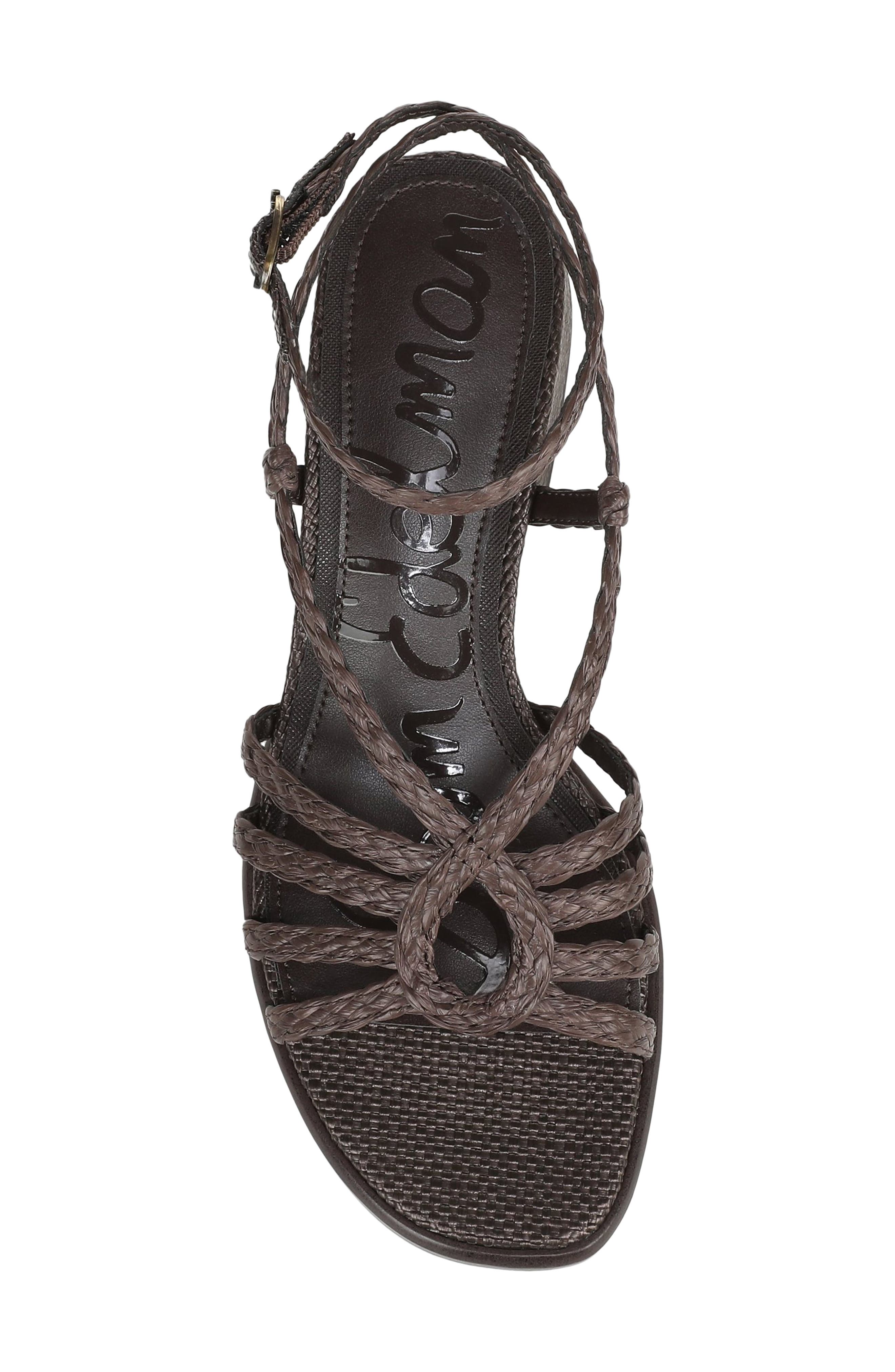 Fletcher Ankle Strap Sandal, Alternate, color, CAFÉ NOIR