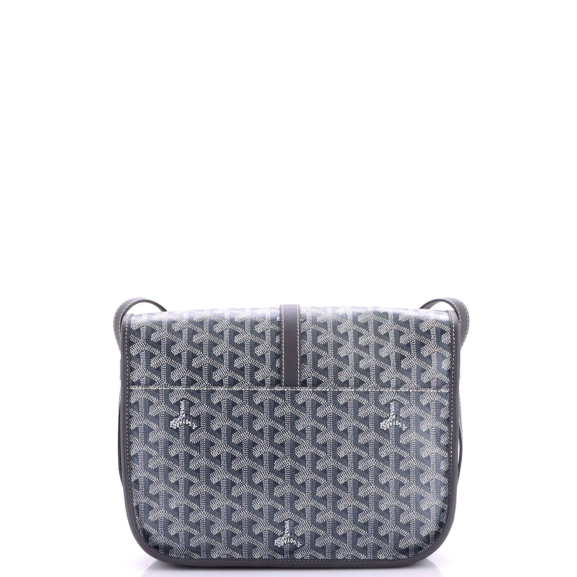 Belvedere II Messenger Bag Coated Canvas MM, Alternate, color, Grey