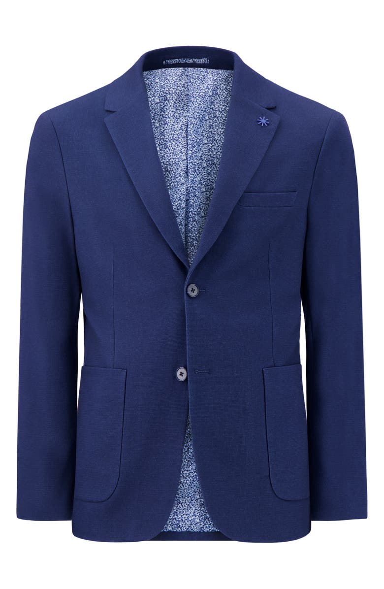 Report Collection Cotton Blend Sport Coat, Alternate, color, Dark Blue
