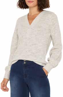 NIC+ZOE Downtown Sparkle Knit Top