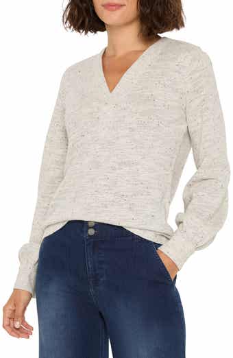 NIC+ZOE Downtown Sparkle Knit Top