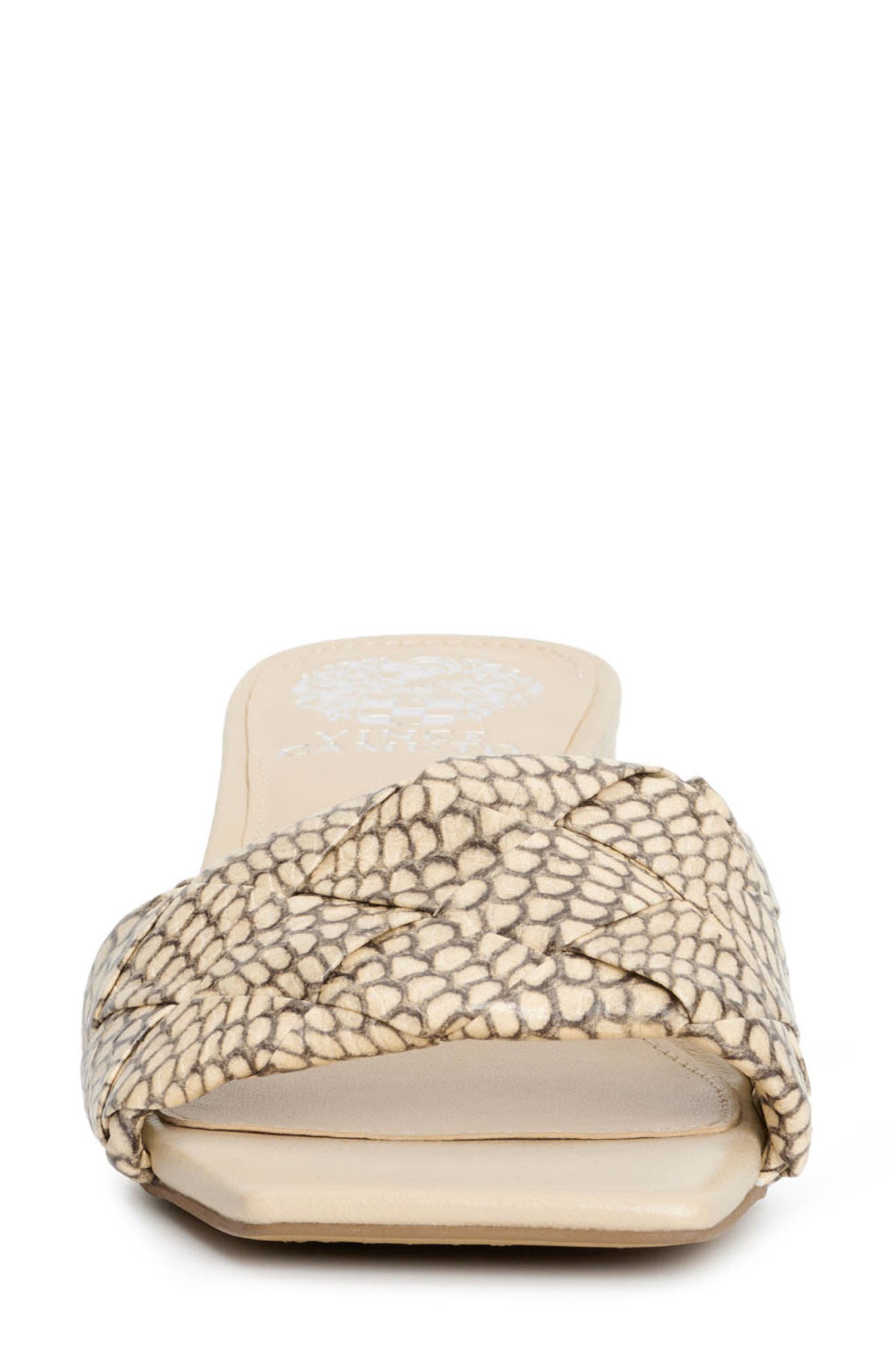 Semtera Block Heel Slide Sandal, Alternate, color, BONE