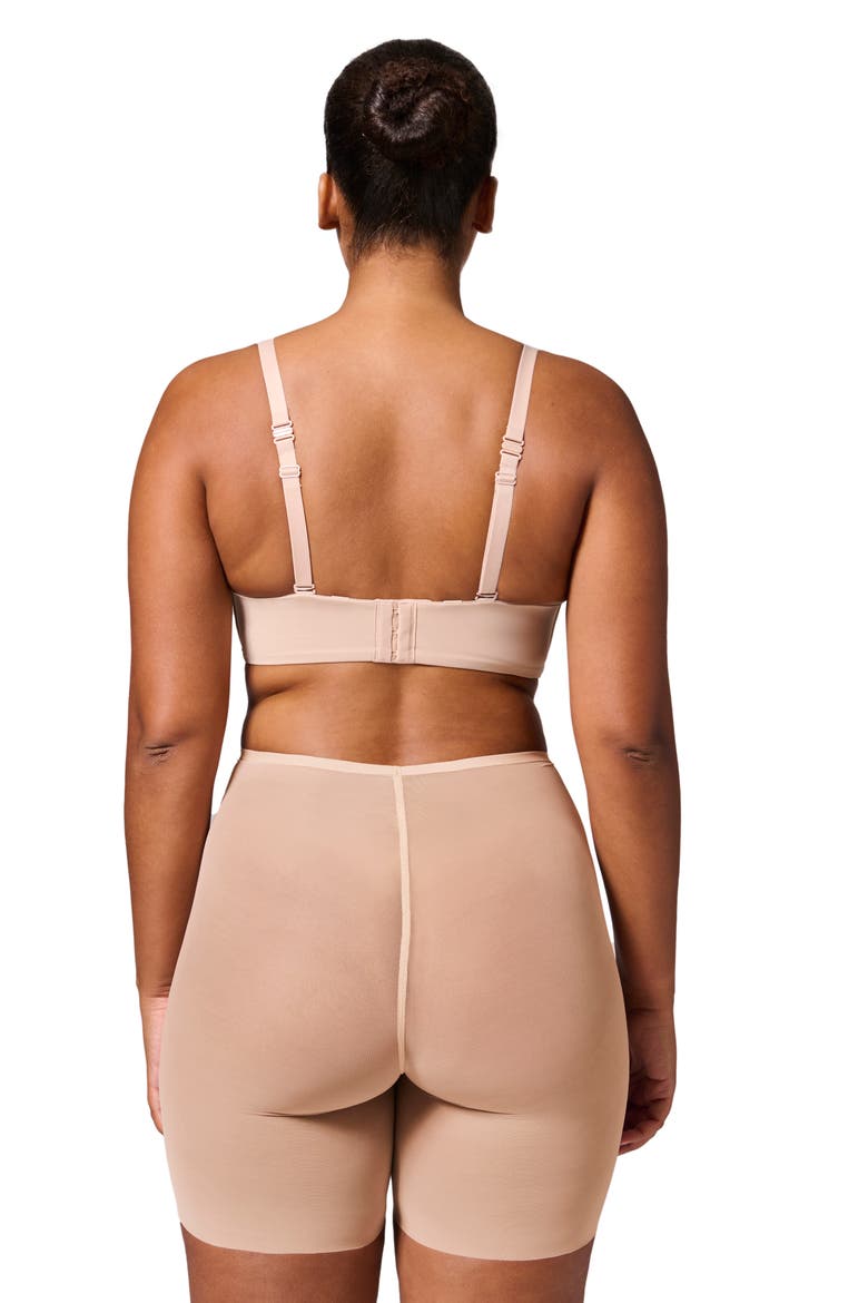 Essential Uplifting Mid Rise Shaper Shorts, Alternate, color, PEAU ROSE