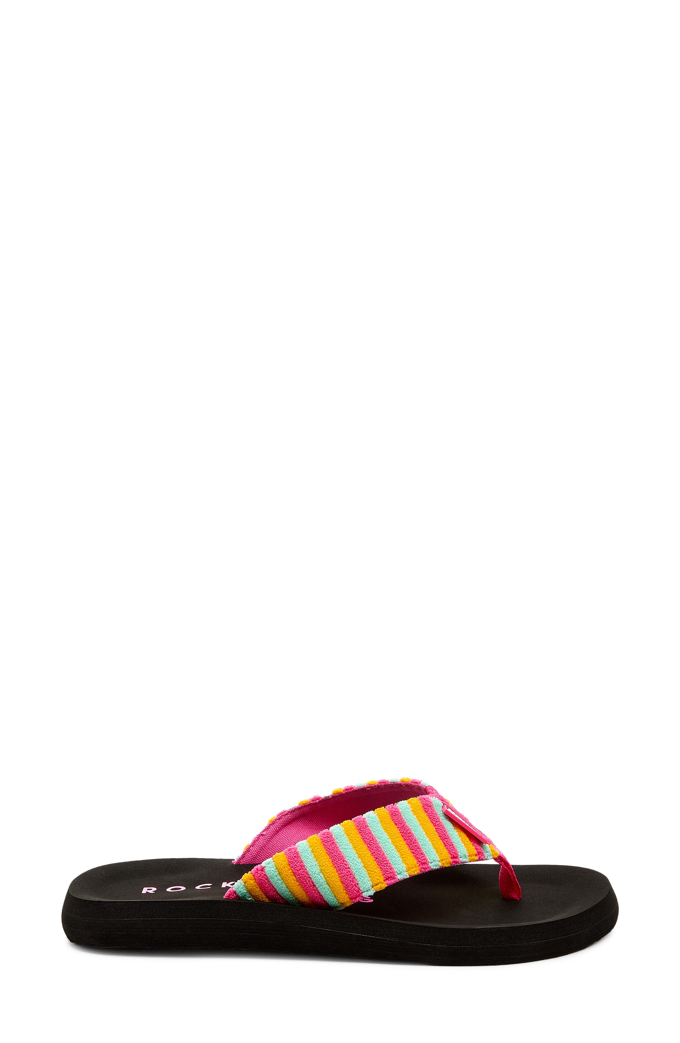 Adios Flip Flop, Alternate, color, HOT PINK MULTI