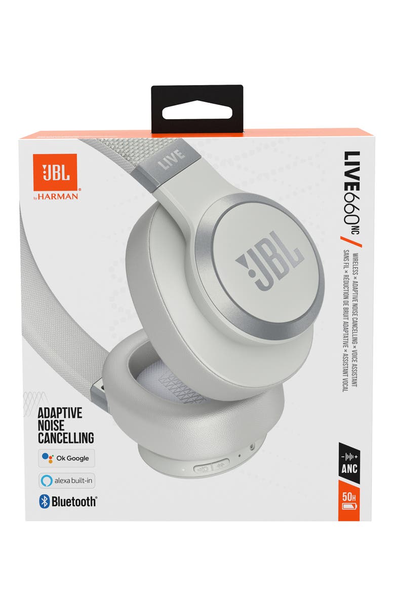 JBL Live 660 Wireless Noise Canceling Over Ear Headphones, Alternate, color,