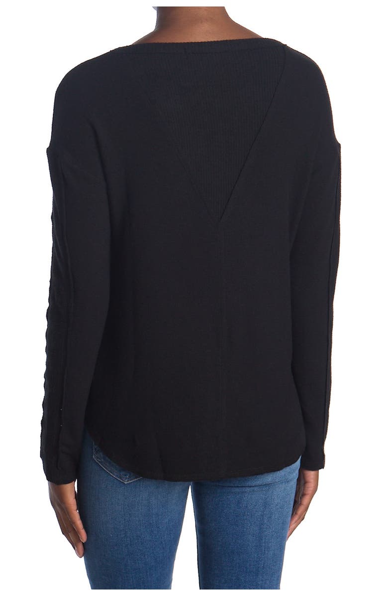 Michael Stars Crewneck Top, Alternate, color, 