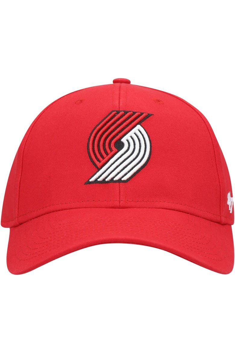 Men's '47 Red Portland Trail Blazers Legend MVP Adjustable Hat, Alternate, color, RED