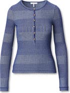 rag & bone The Knit Two-Tone Rib Henley