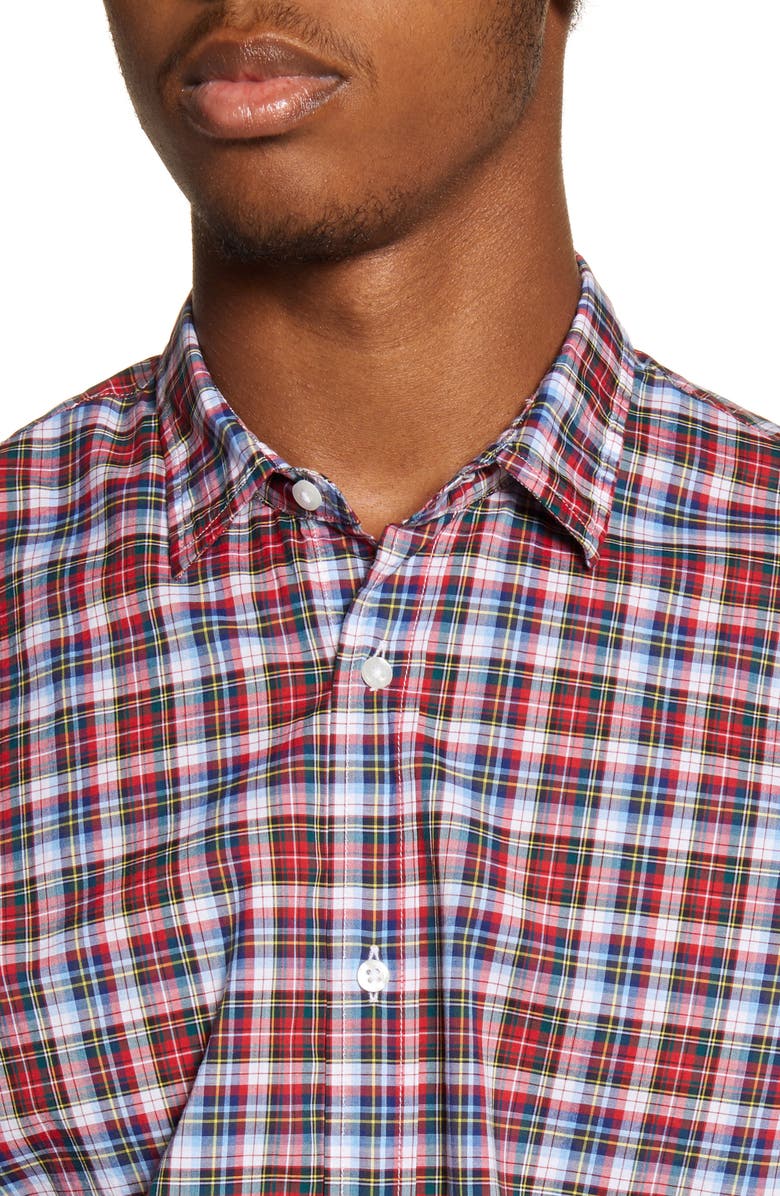 Frank & Eileen Finbar Regular Fit Plaid Flannel Button-Up Sport Shirt, Alternate, color, 