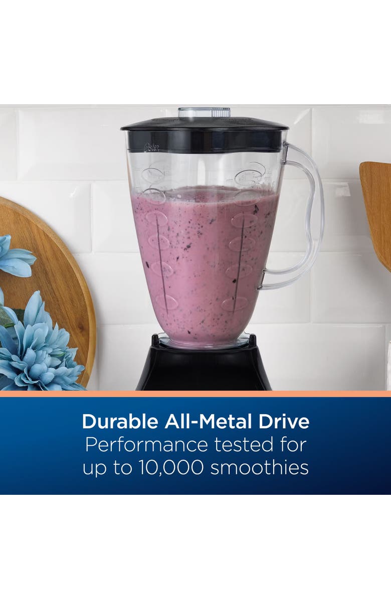 OSTER 3 Speed Classic 6 Cup Blender, Alternate, color, Black