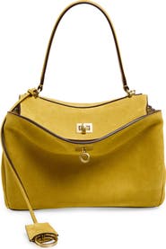 Balenciaga Rodeo Suede Top Handle Bag