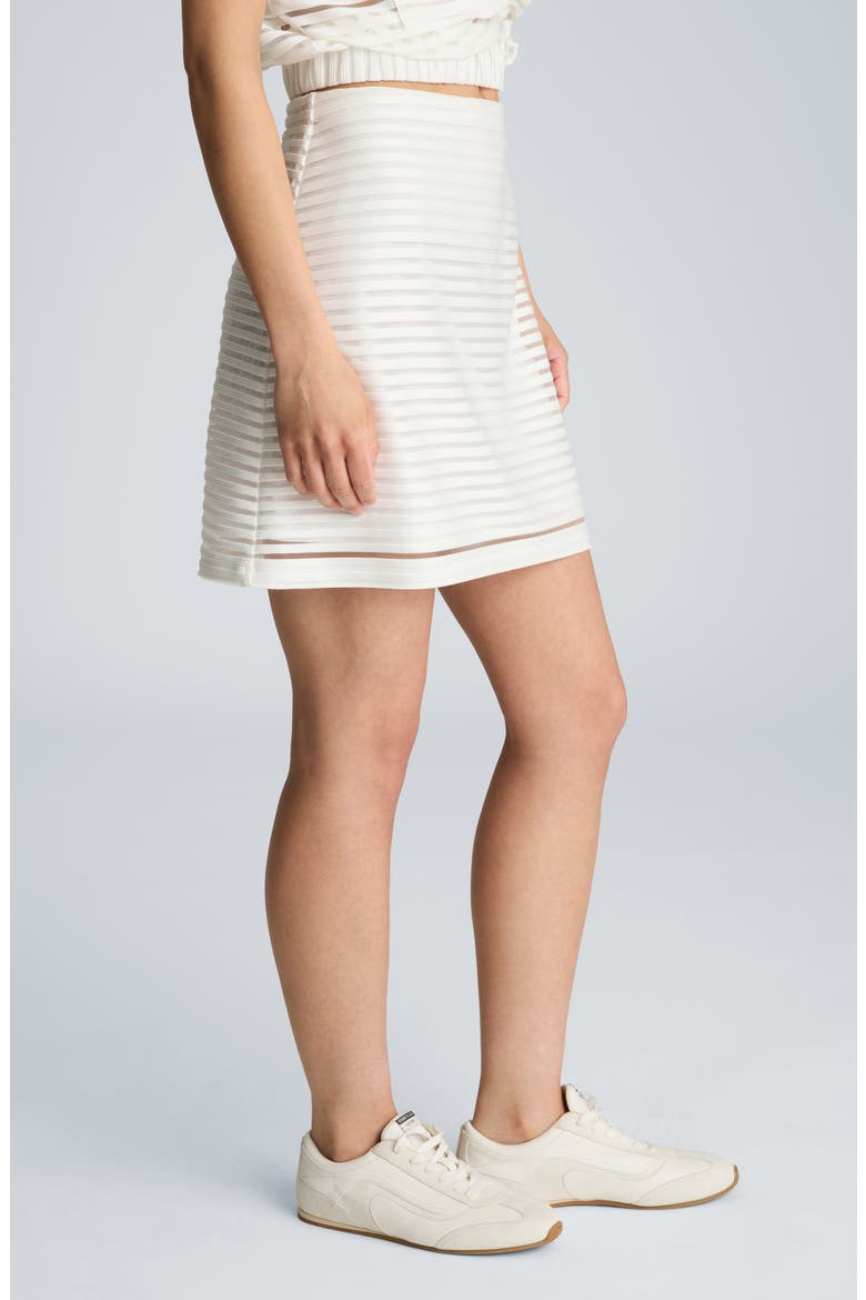 Rib Pull-On Pencil Skirt, Alternate, color, PURE WHITE