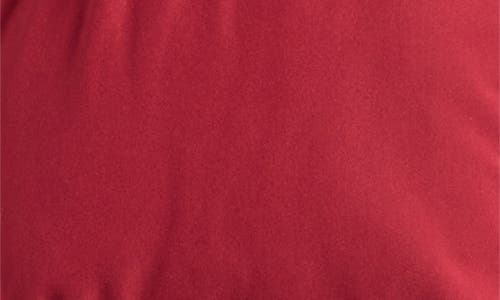 Beyond Yoga Warm Up Hooded Long Puffer Coat In Red