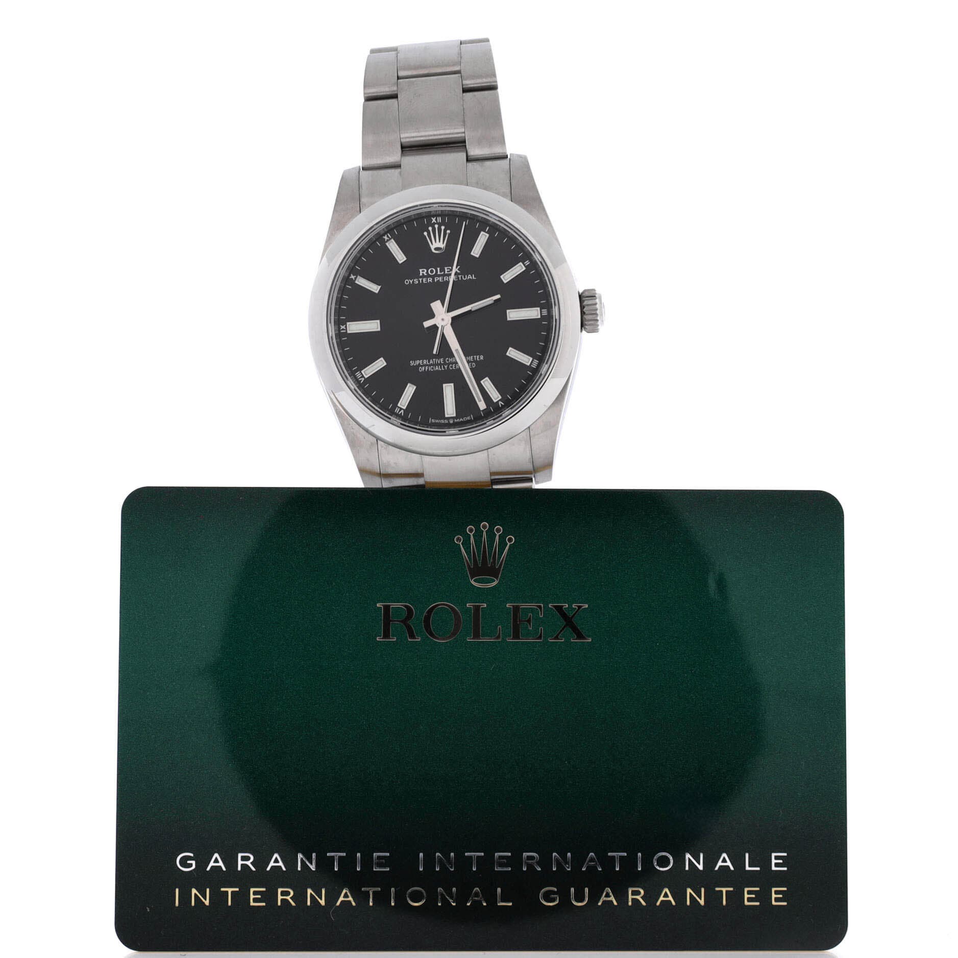 Oyster Perpetual Automatic Watch Stainless Steel 34, Alternate, color, Metallic Silver