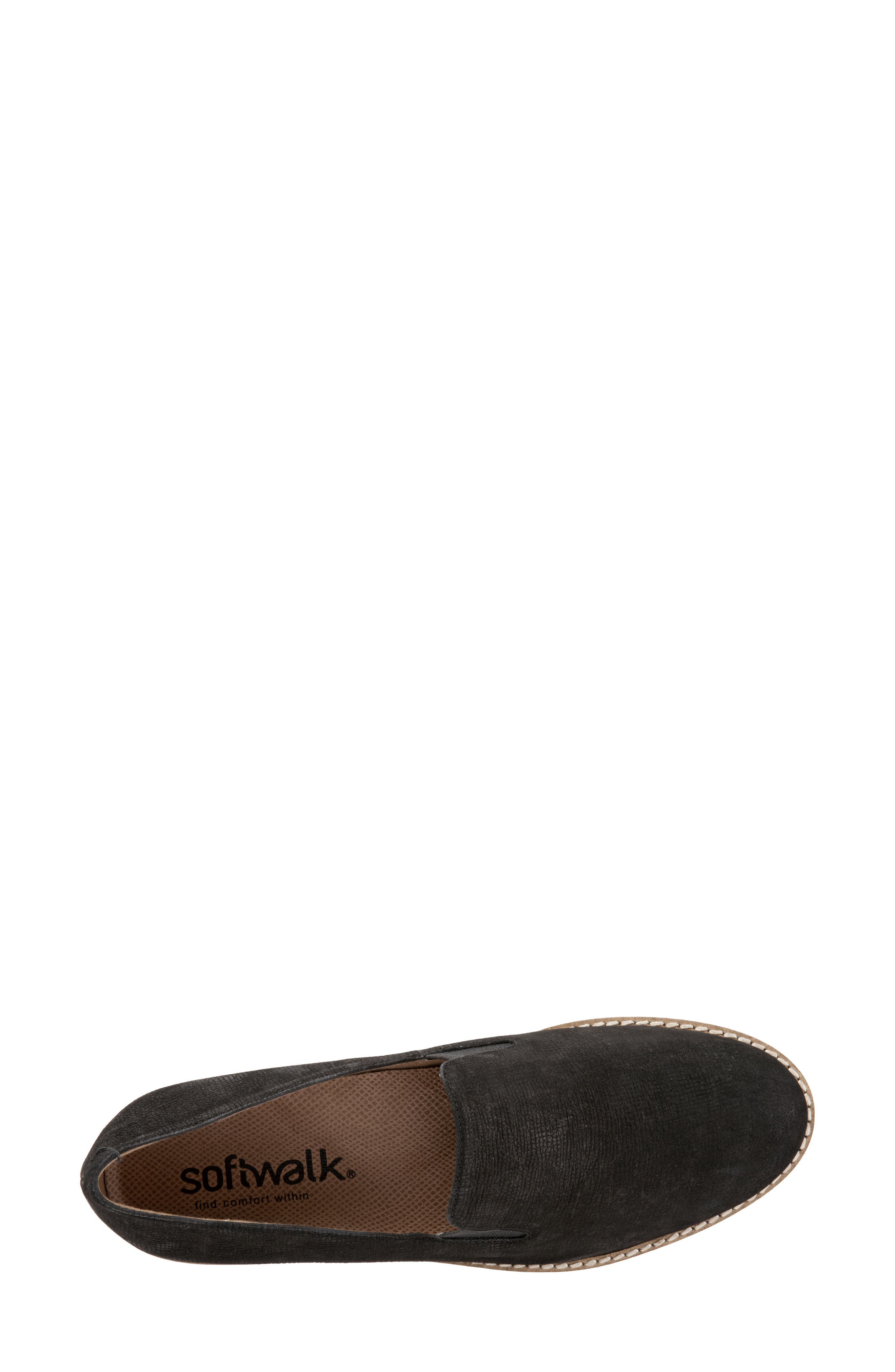 Whistle Slip-On - Wide Width Available, Alternate, color, BLACK EMBOSSED