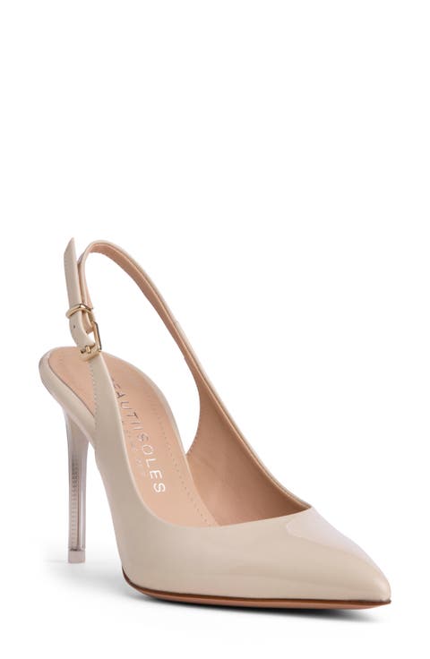 Marjorie Slingback Pointed Toe Pump (Women)