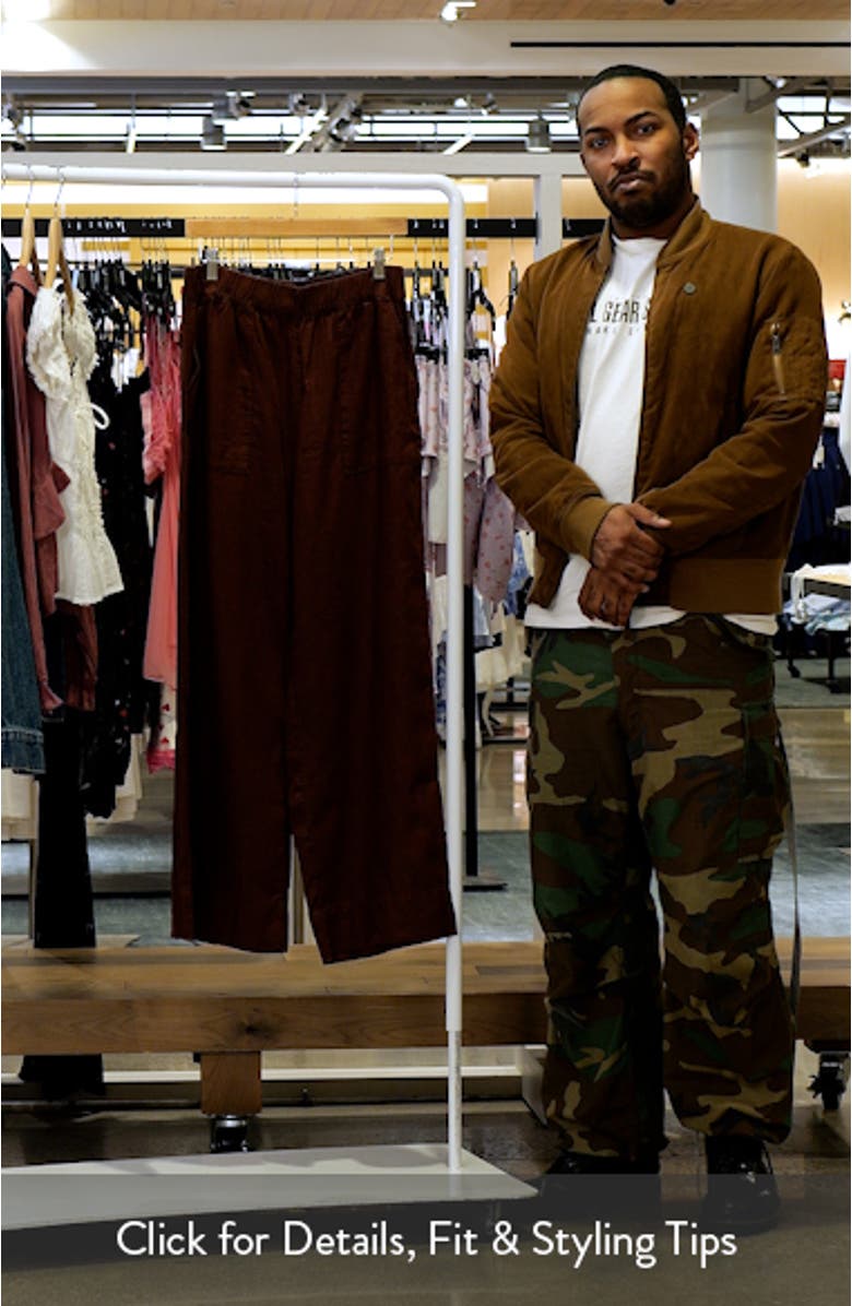 Softwash Wide Leg Linen Pants, sales video thumbnail