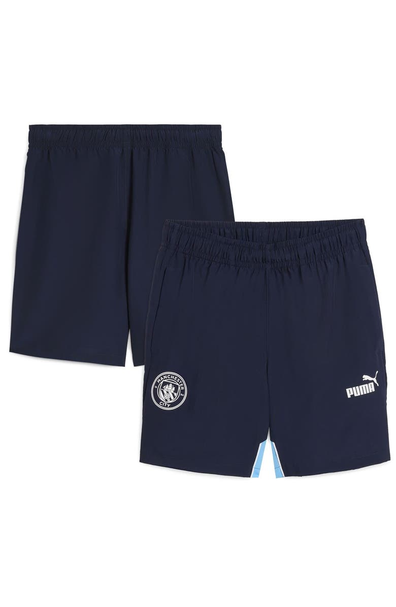 PUMA Men's Puma Navy Manchester City ftblArchive dryCELL Shorts, Main, color, 