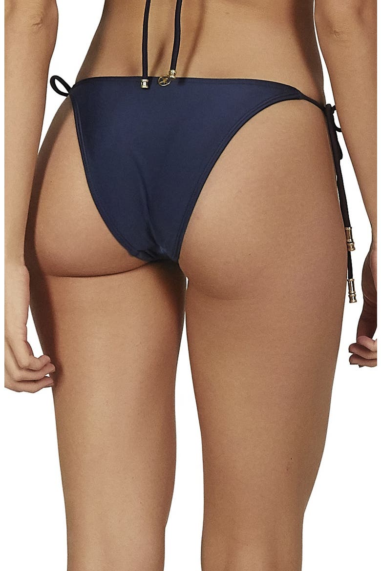 ViX Swimwear Side Tie Bikini Bottoms, Alternate, color, NAVY