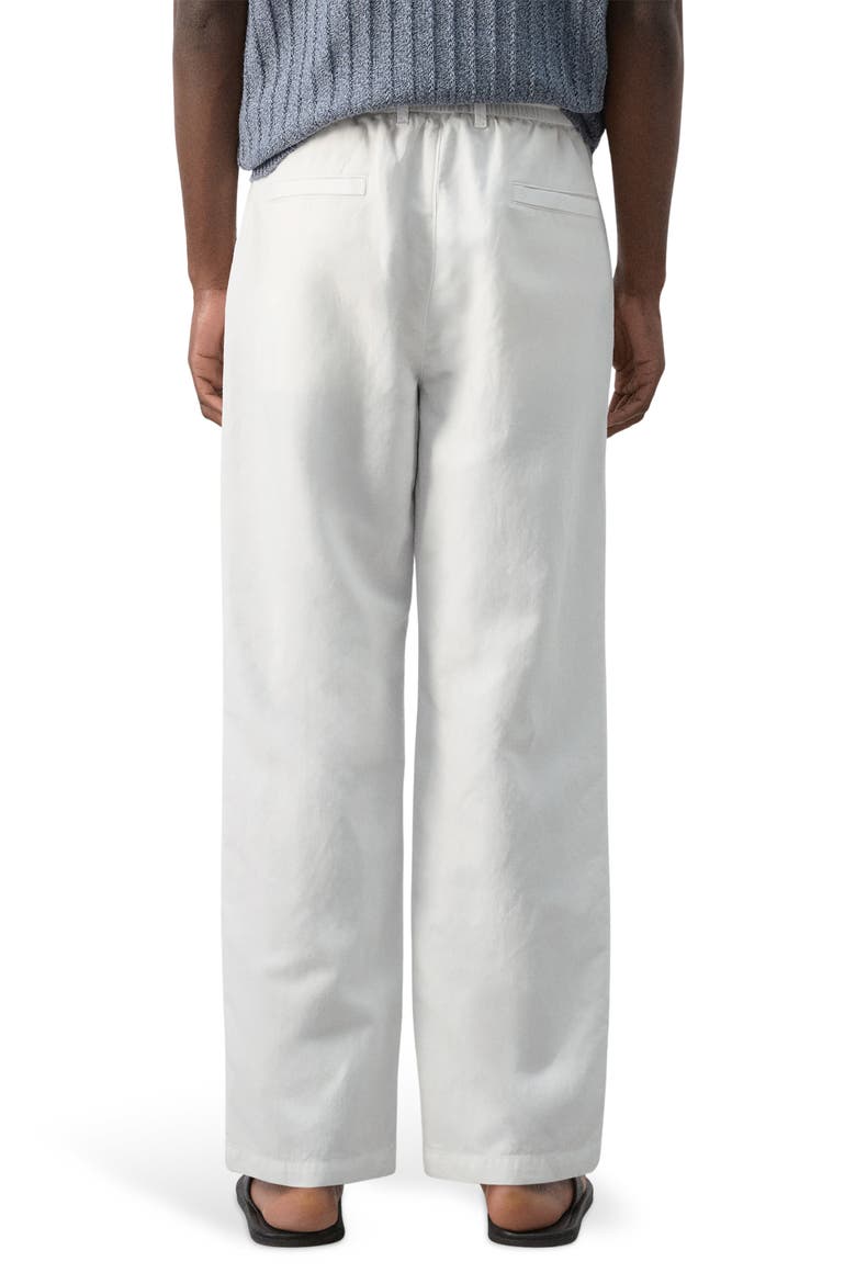 Regular Fit Pants, Alternate, color, WHITE