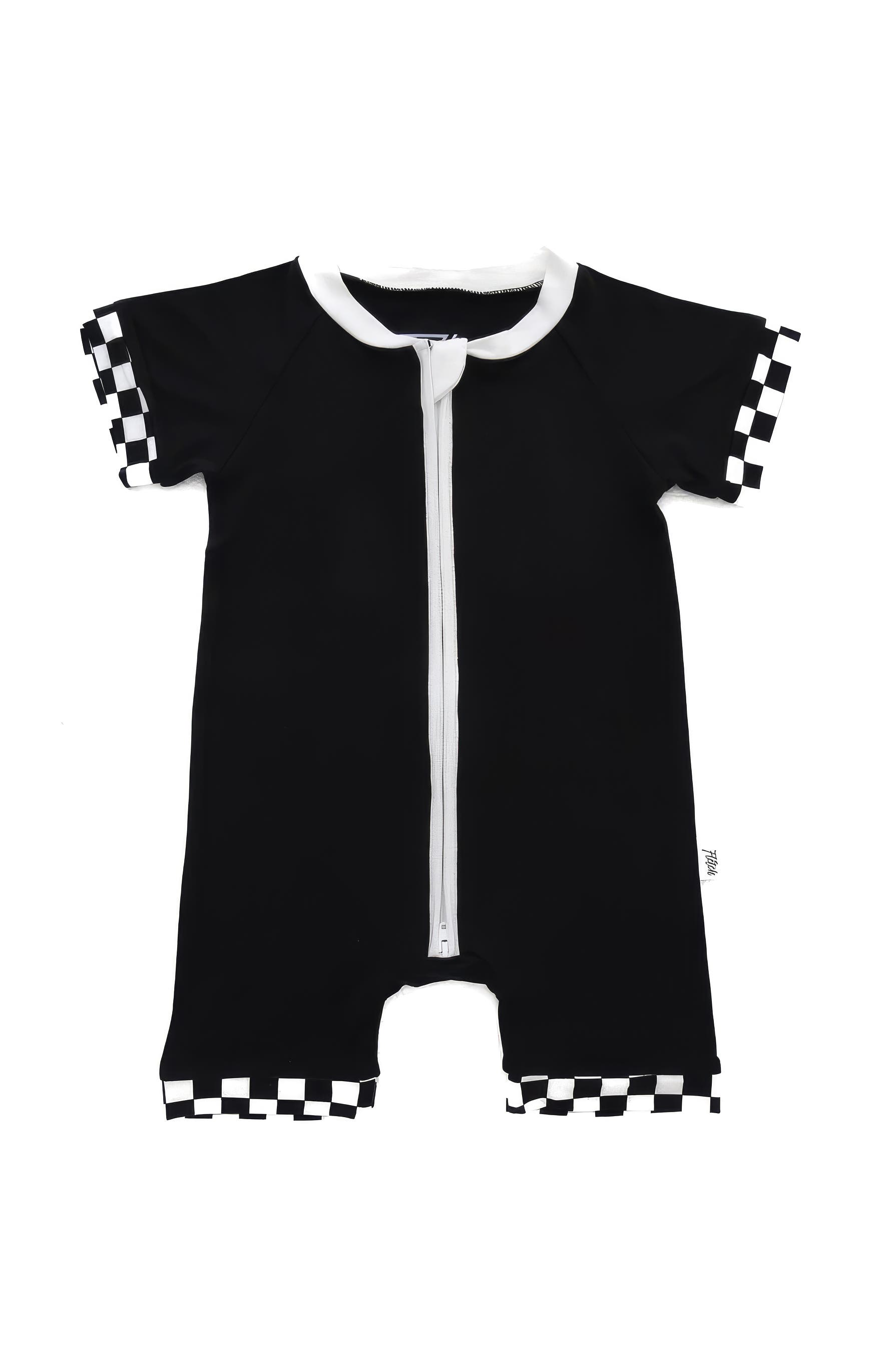 selected Black White Checker