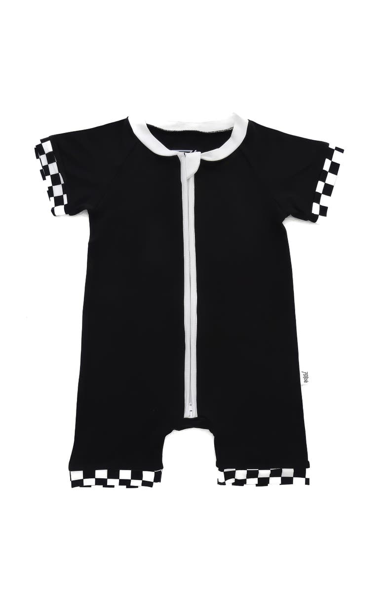 Fletch Checked Out Shorties, Main, color, Black White Checker