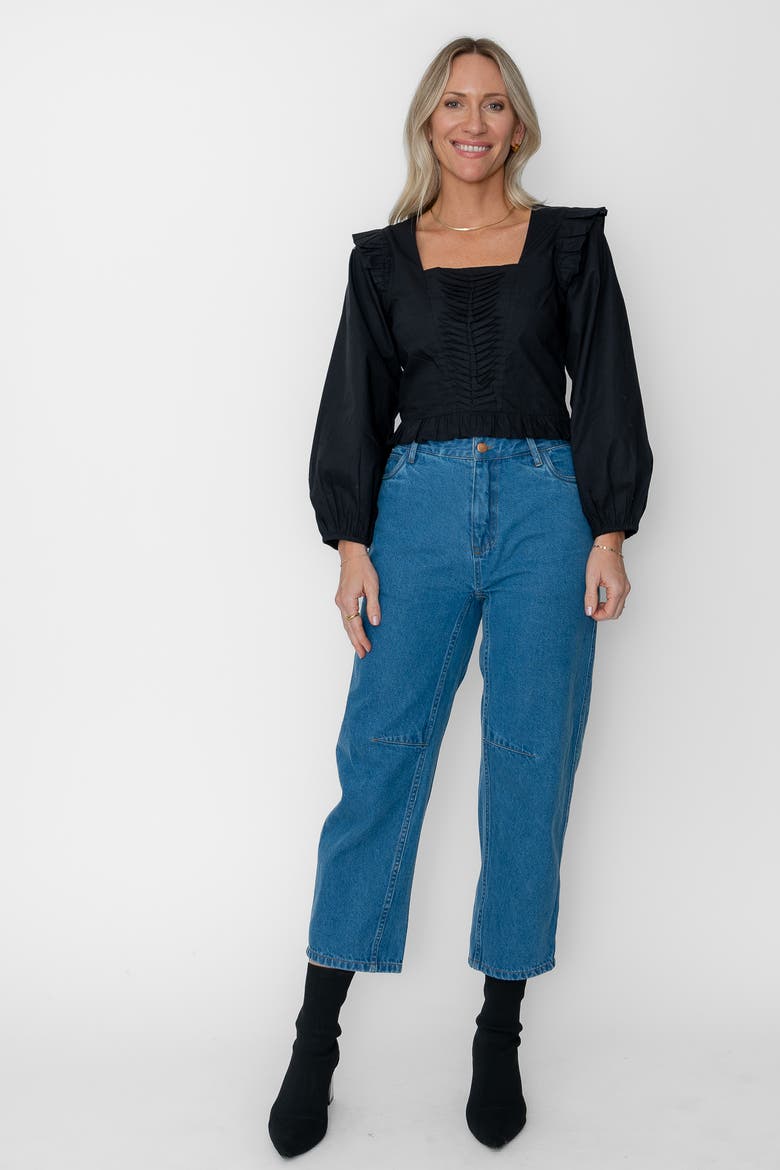 Beatrice Top, Alternate, color, Black