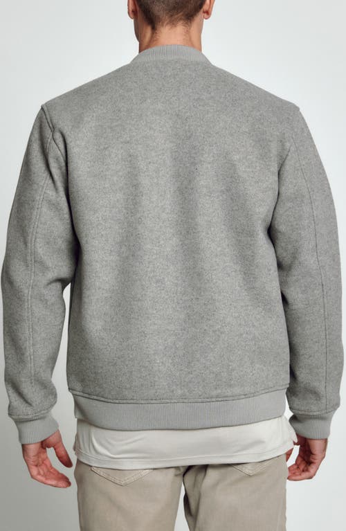 7 Diamonds Braxton Bomber Jacket In Gray