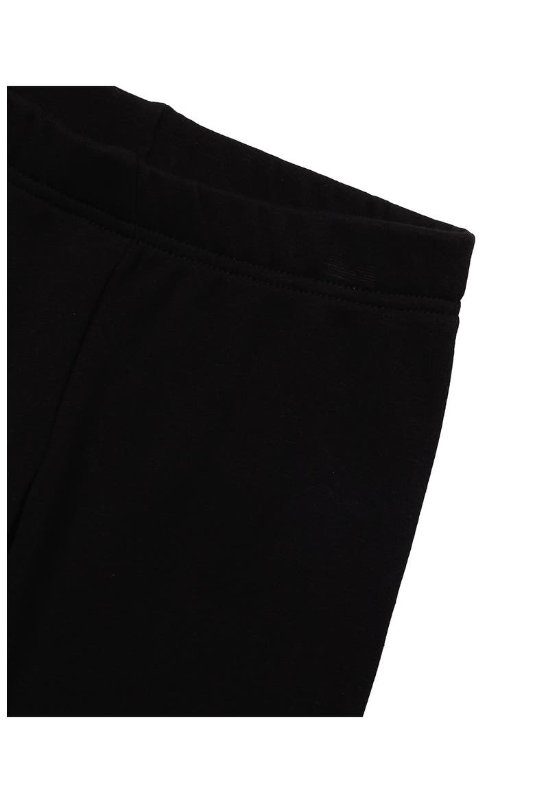 Girls Fleece Lined Leggings, Alternate, color, Black